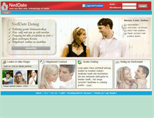 Tablet Screenshot of neddate.nl